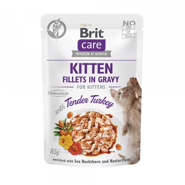 Brit Care Cat Fillets Turkey - Kitten