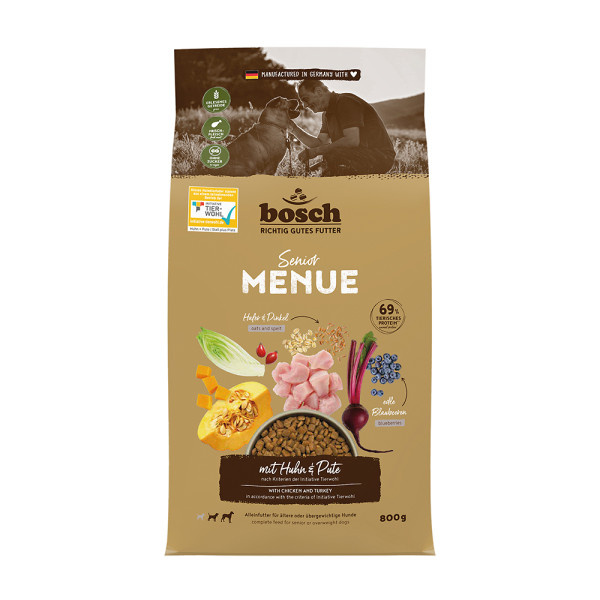 Bosch HPC MENUE Senior mit TW-Huhn + Pute