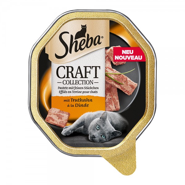 Sheba Craft Collection Pastete mit Truthahn