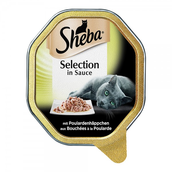 Sheba Selection Poulardenhäppchen & Sauce