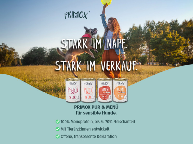 Primox Monoprotein Nassfutter für Hunde