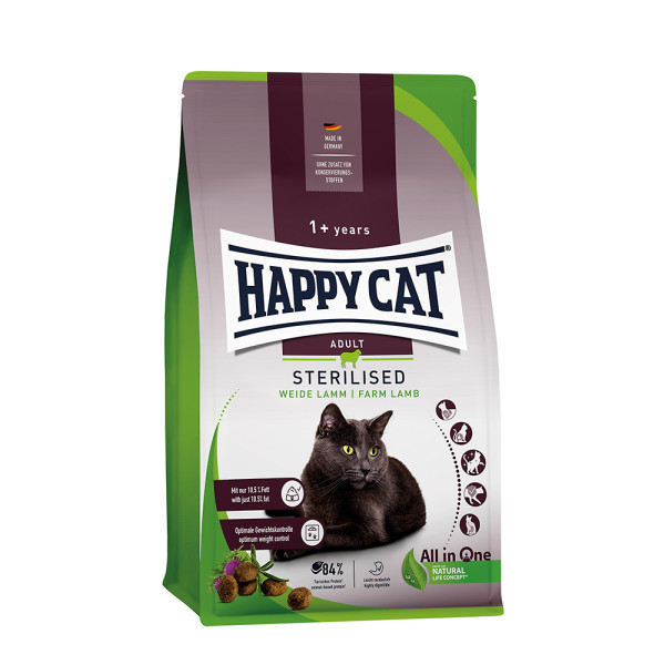 Happy Cat Sterilised Weide-Lamm