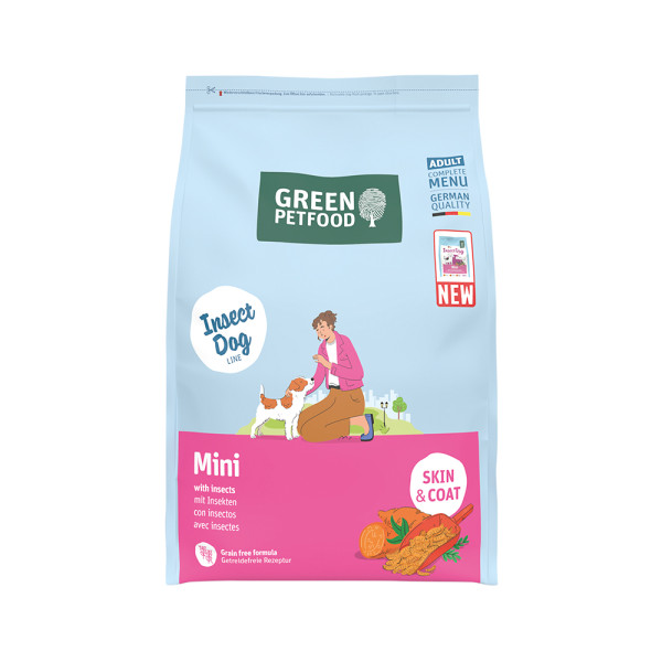 Green Petfood GPF Dog Mini with Insects