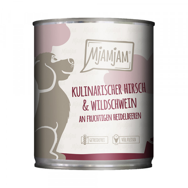 MjAMjAM kulinarischer Hirsch & Wildschwein an Preiselbeeren