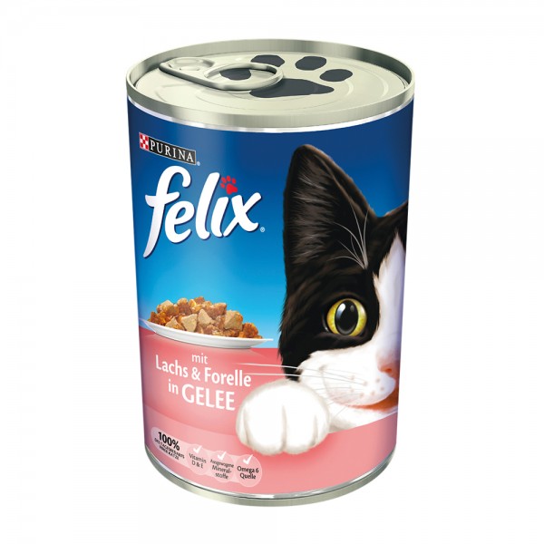 Felix Häppchen in Glee mit Lachs und Forelle