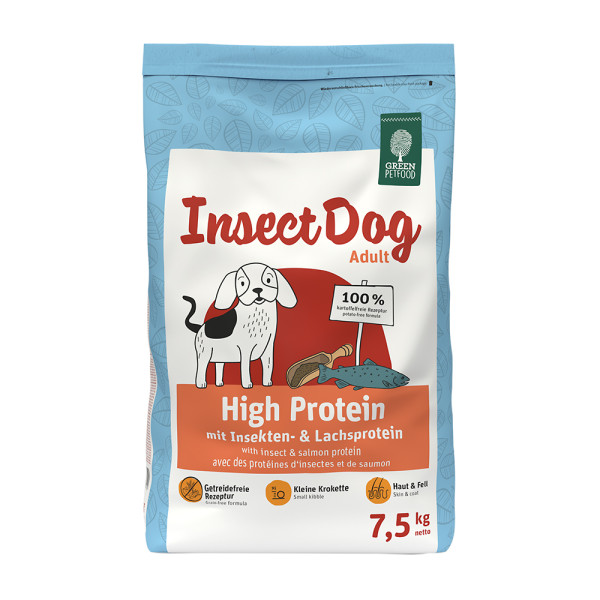 Green Petfood Insect Dog Hight Protein