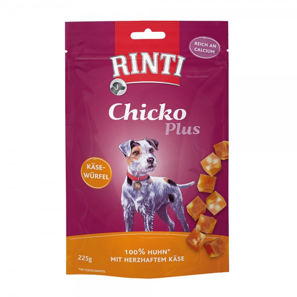 Rinti Chicko Plus Käsewürfel mit Huhn
