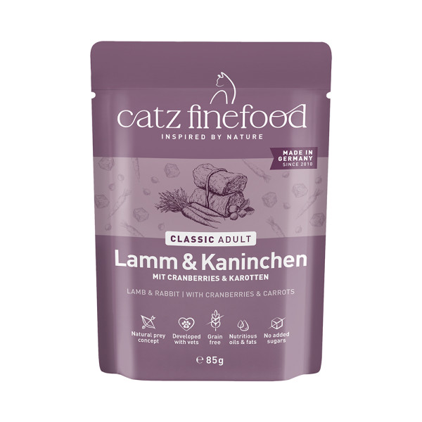 Catz Finefood CLASSIC Lamm & Kaninchen