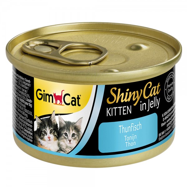 GimCat Shinycat Kitten Thunfisch Nassfutter Katzenfutter Katze