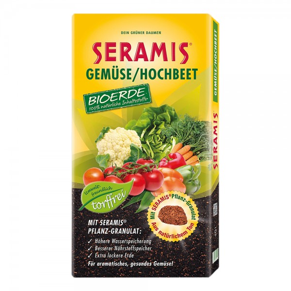 Seramis Gemüse/Hochbeet-Bioerde