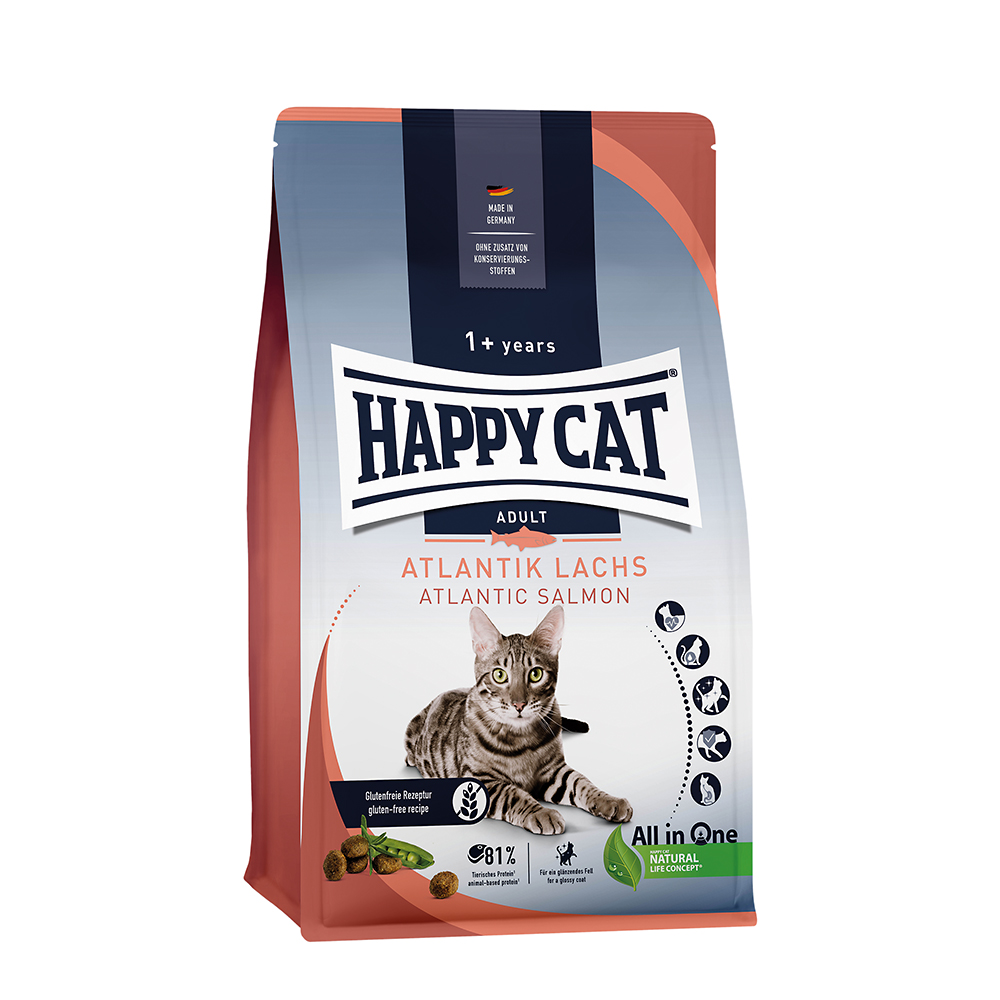 Happy Cat Culinary Adult Atlantik Lachs Trockenfutter Katzenfutter