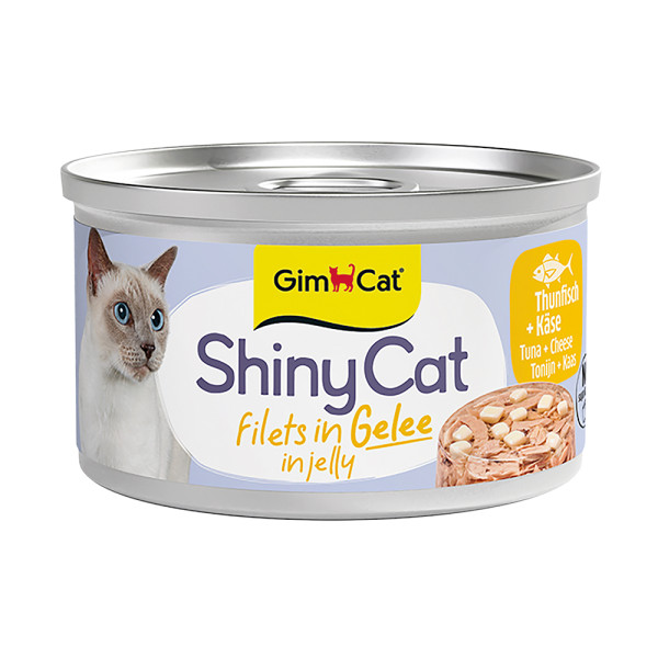 GimCat ShinyCat Jelly Thunfisch+Käse