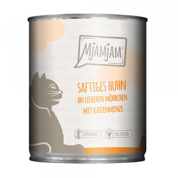 MjAMjAM saftiges Huhn an leckeren Möhrchen