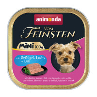 Animonda Vom Feinsten vom Feinsten Adult Mini Geflügel, Lachs + Dill Animonda Vom Feinsten vom Feinsten Adult Mini Geflügel, Lachs + Dill