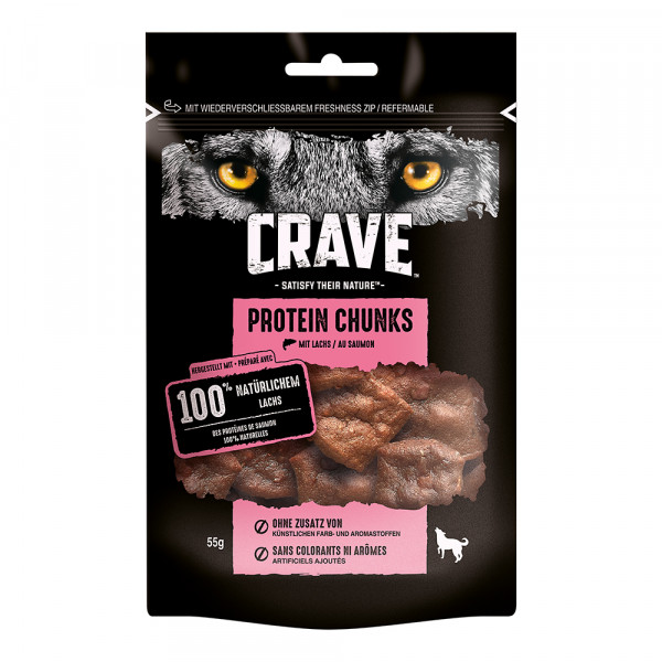 Crave Protein Chunks mit Lachs