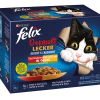 Felix So gut wie es aussieht&Doppelt lecker,Geschmacksvielfalt mit Gemüse - Multipack Felix So gut wie es aussieht&Doppelt lecker,Geschmacksvielfalt mit Gemüse - Multipack