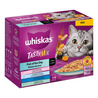 Whiskas Whiskas Multipack Tasty Mix Catch of the Day in Sauce Whiskas Whiskas Multipack Tasty Mix Catch of the Day in Sauce