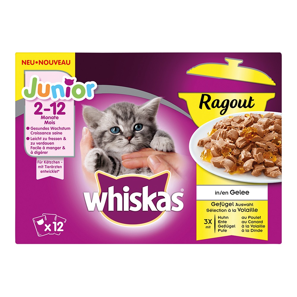 whiskas junior ragout