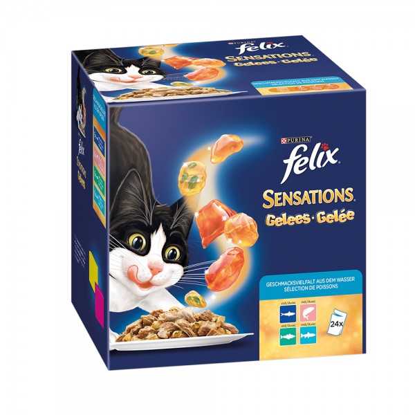 Felix Sensations Gelees MP Geschmacksvielfalt aus dem Wasser