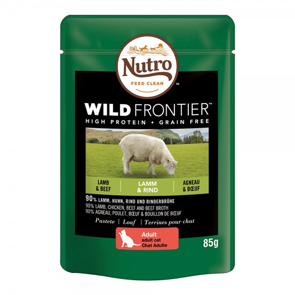 Nutro Cat Wild Frontier Adult Lamm & Rind