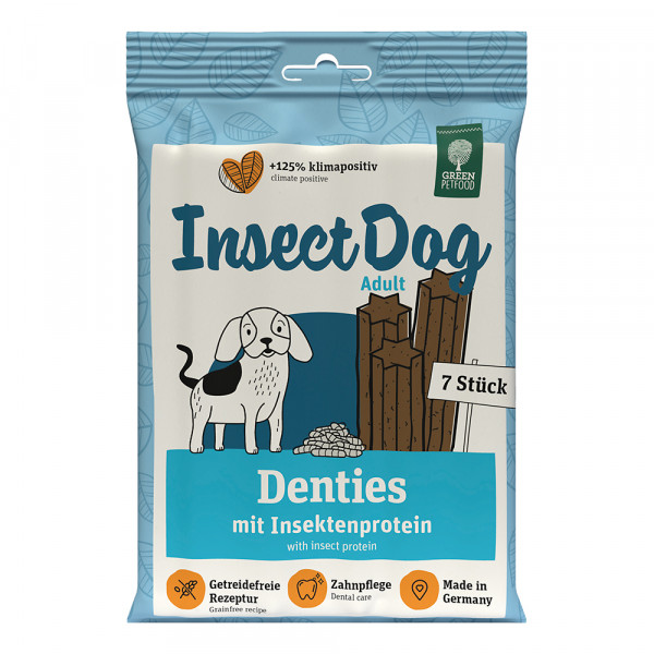 Green Petfood Insect Dog Denties