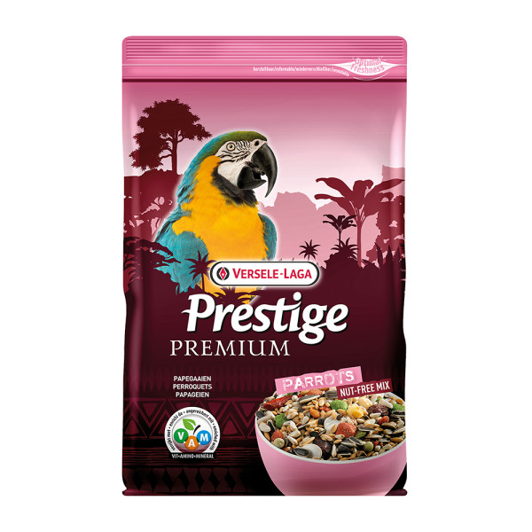 Versele-Laga Prestige Premium Papageien Mischung ohne Nüsse
