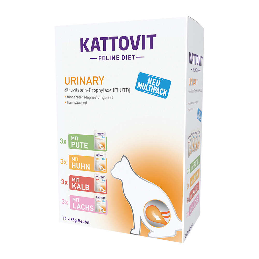 Kattovit Multipack Urinary | Nassfutter | Katzenfutter | Katze 