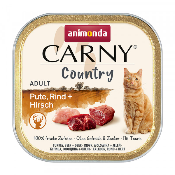 Animonda Carny Country mit Pute, Rind & Hirsch