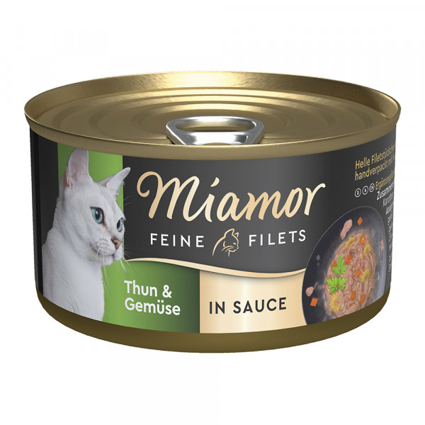 Miamor Feine Filets mit Thunfisch & Gemüse in Sauce