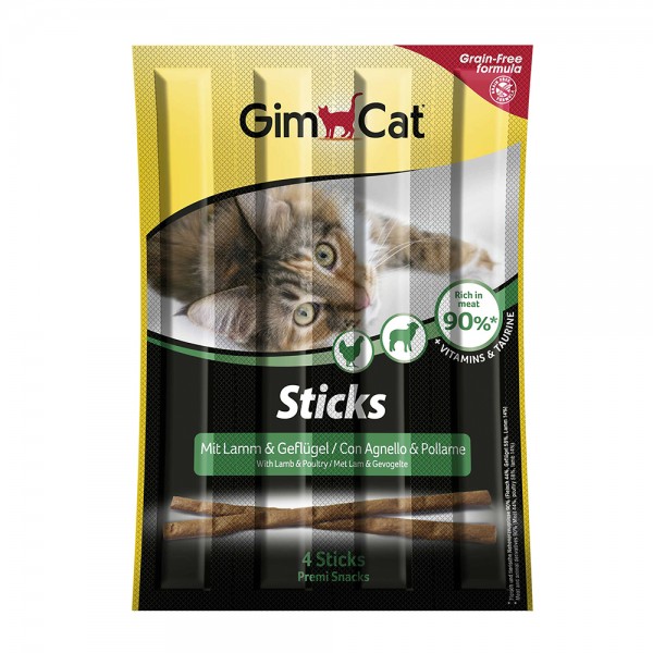 GimCat Sticks Lamm und Geflügel