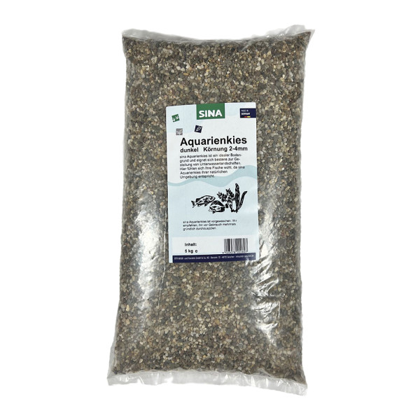 Sina Aquarienkies dunkel 2-4mm