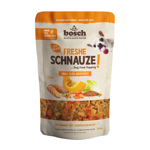 Bosch Freshe Schnauze - sonnig gelbes Ackergemüse