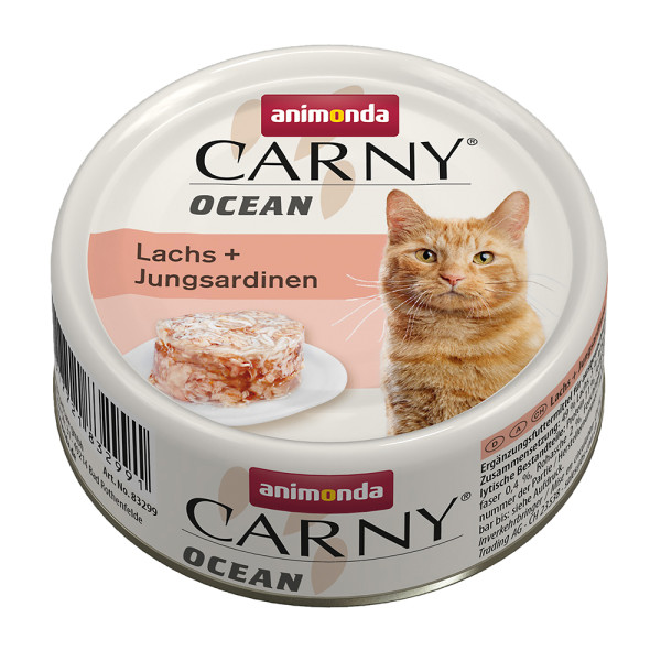 Animonda Carny Ocean Adult Lachs + Jungsardinen