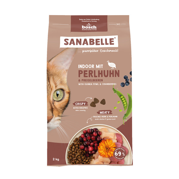 Bosch Sanabelle Indoor mit Perlhuhn