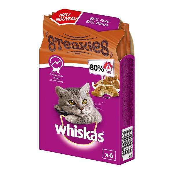 Whiskas Steakies Pute