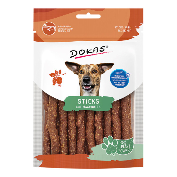 Dokas Sticks mit Hagebutte
