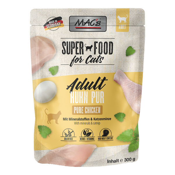 MAC´s MAC´s CAT Pouch Huhn pur