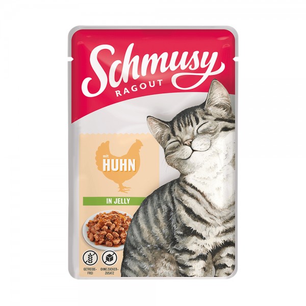 Schmusy Ragout mit Huhn in Jelly