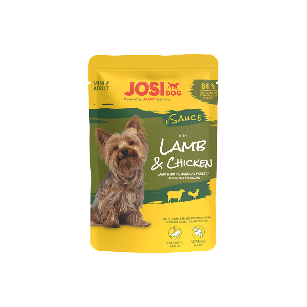 JosiDog Lamb & Chicken in Sauce