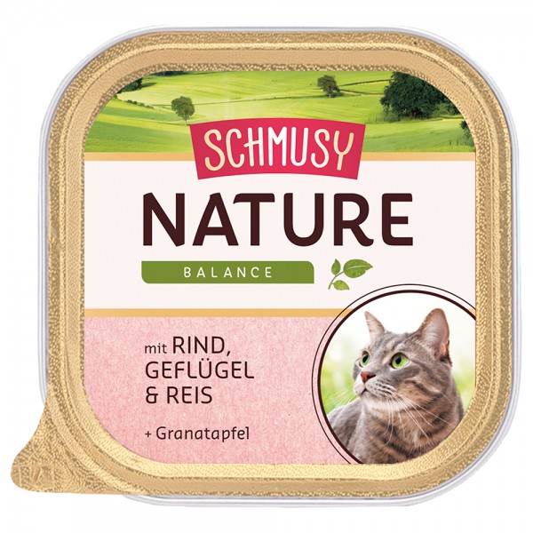 Schmusy Nature Rind & Geflügel