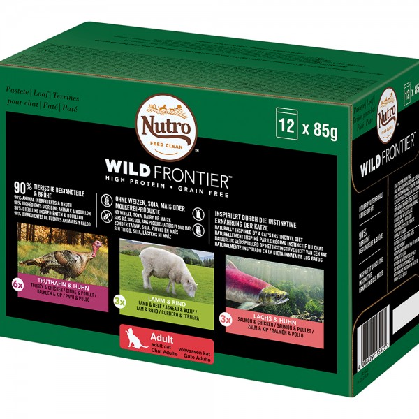 Nutro Cat Wild Frontier 12er Multipack