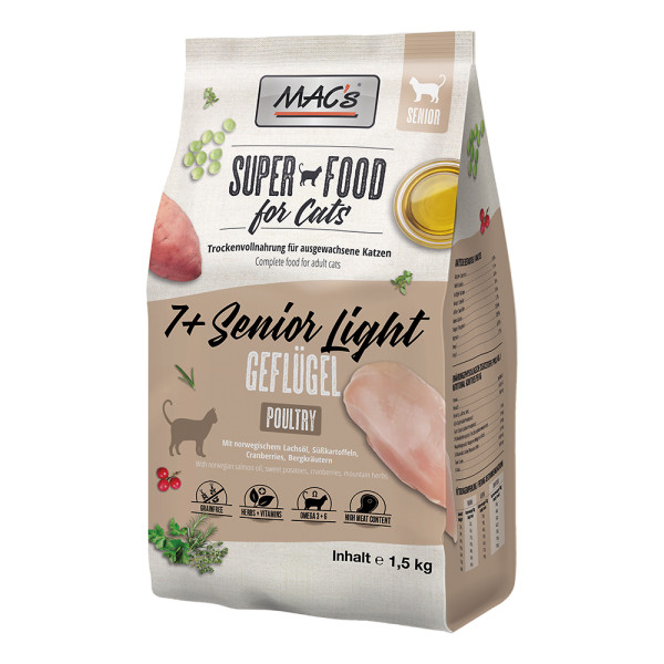MAC´s CAT +7 Senior/Light Geflügel