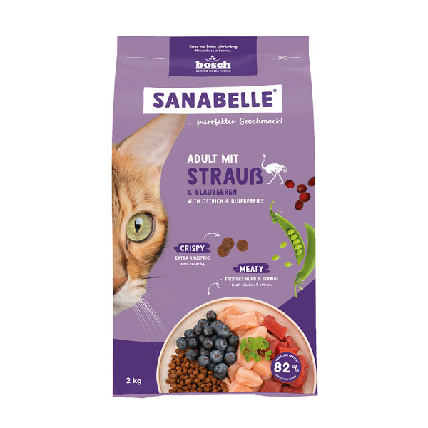 Bosch Sanabelle Adult mit Strauß