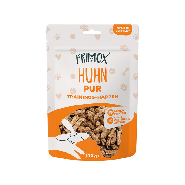 Primox Hundeleckerlis Huhn pur 100g