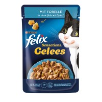 Felix Sensation Gelee mit Forelle & Spinat Felix Sensation Gelee mit Forelle & Spinat