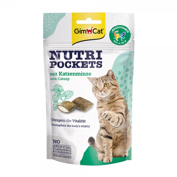 GimCat Nutri Pocket mit Katzenminze