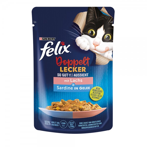 Felix So gut wie es aussieht-Doppelt lecker mit Sardine&Lachs