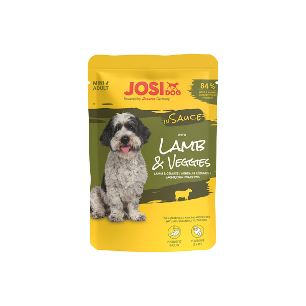 JosiDog Lamb & Veggies in Sauce