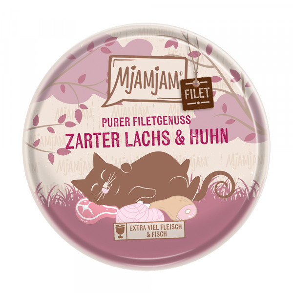 MjAMjAM purer Filetgenuss - zarter Lachs & Huhn