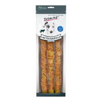 Dokas Kaurolle mit Huhn (Rinderhaut) Dokas Kaurolle mit Huhn (Rinderhaut)